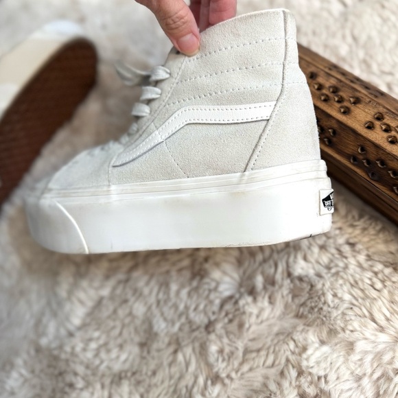 Vans Women’s SOFT SUEDE SK8-HI TAPERED STACKFORM SHOE size 6.5 - Picture 12 of 16